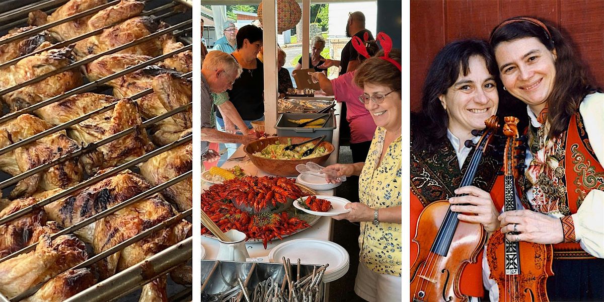 SAC Park Annual Summer Kr\u00e4ftskiva, Chicken BBQ, & Nordic Folk Concert