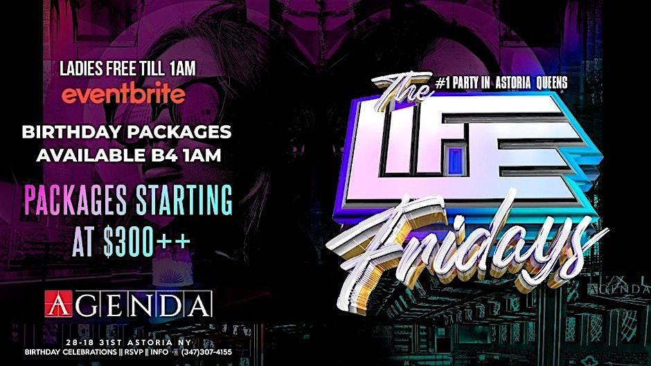 LA VIDA FRIDAYS  AT AGENDA  IN  ASTORIA QUEENS