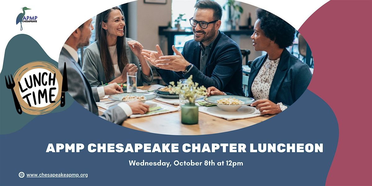 APMP Chesapeake Chapter Fall Luncheon