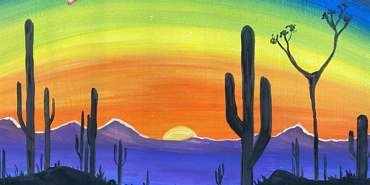 Desert Nights - Paint and Sip by Classpop!\u2122