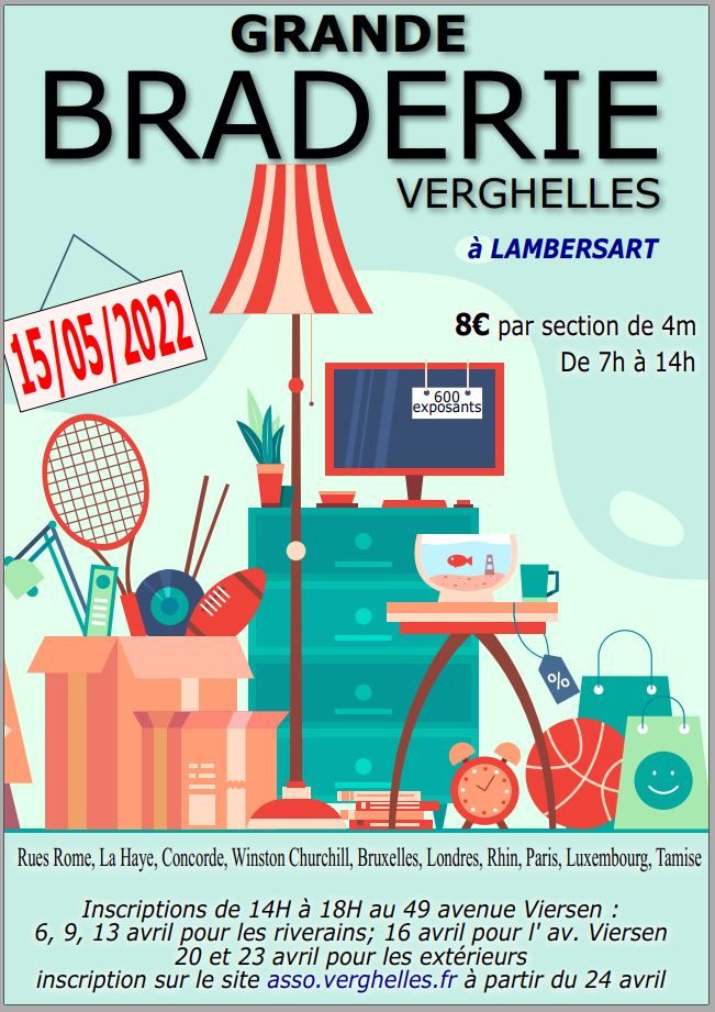 Grande Braderie 2022, Rue De Paris, 59130 Lambersart, France, Roubaix ...