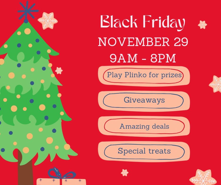 BLACK FRIDAY at Patch\u2019s Playhouse