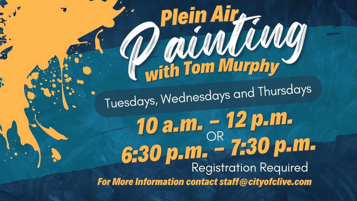 Plein Air Painting with Tom Murphy