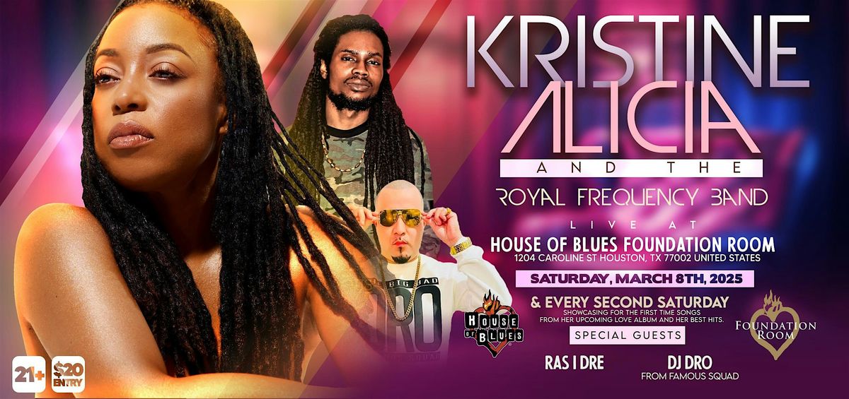 Kristine Alicia Live Reggae Music at House of Blues