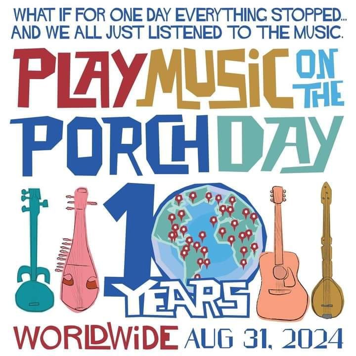 Worldwide Play Music on the Porch Day at Central Church