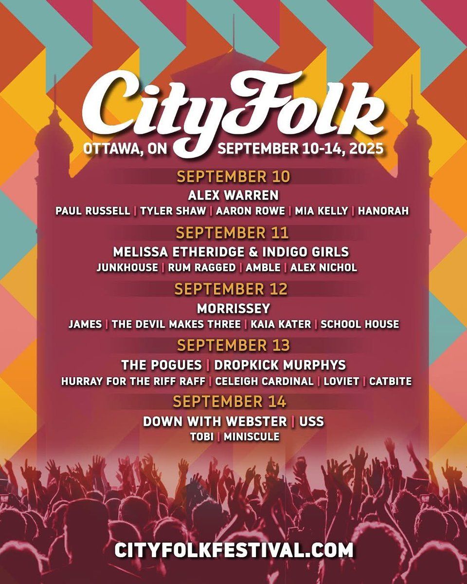 CityFolk Festival: Down with Webster  USS & Tobi - Sunday