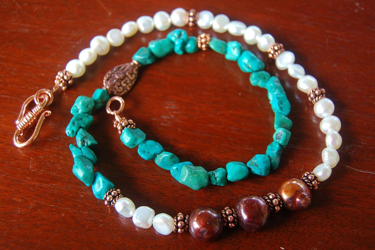 Let's Make Jewelry!  Beaded Necklace, Bracelet or Earrings Workshop