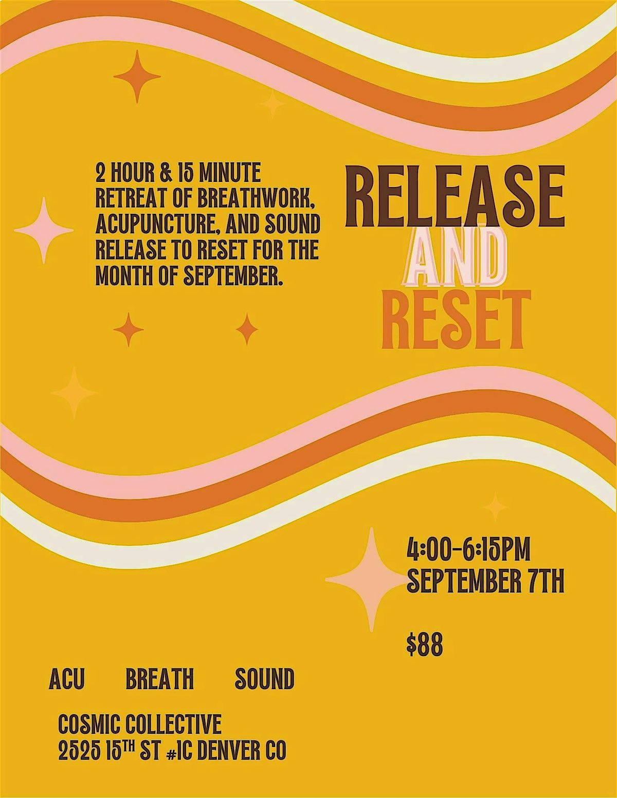 RELEASE AND RESET