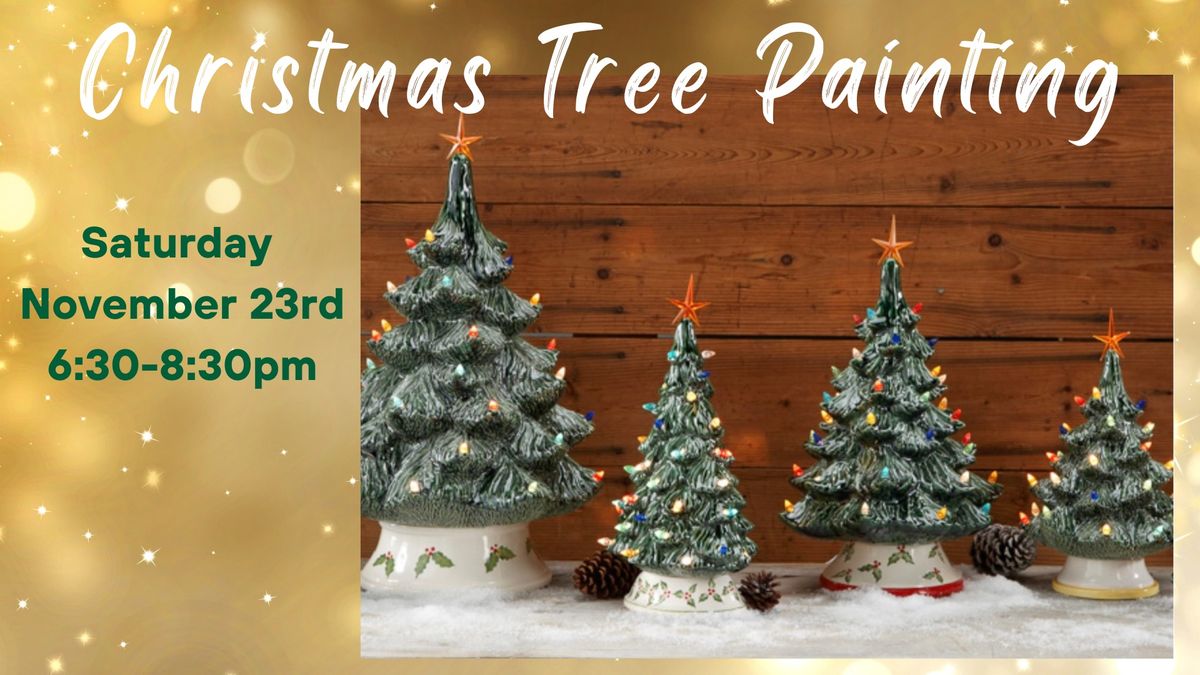 Christmas Tree Painting!