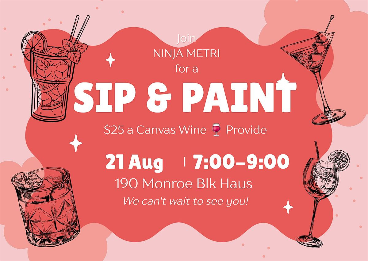 Sip and Paint Party
