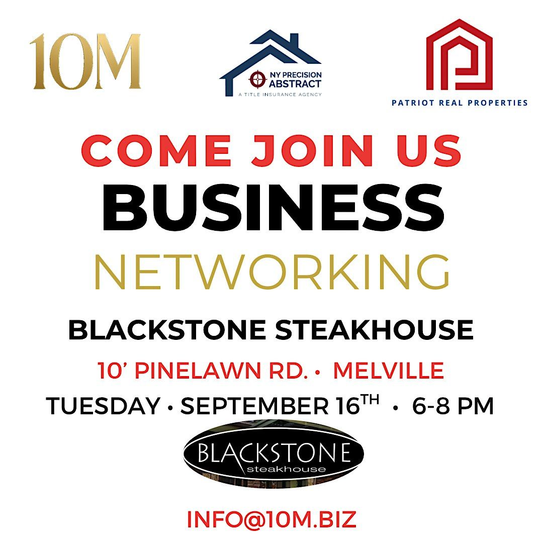 BACK TO BUSINESS NETWORKING NIGHT