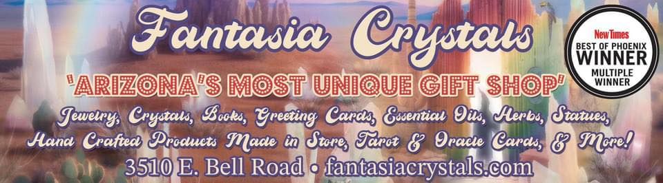 Fantasia Crystals 34th Aniversary Sale, Classes and More!