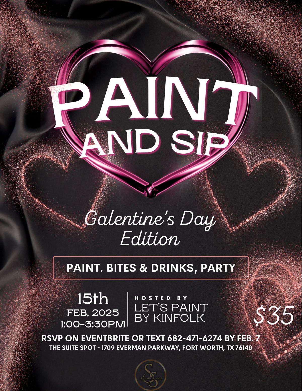 Galentine\u2019s Day: Paint & Sip