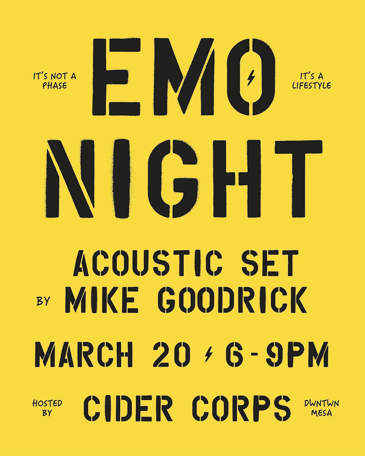 Emo Night 1 Year Anniversary