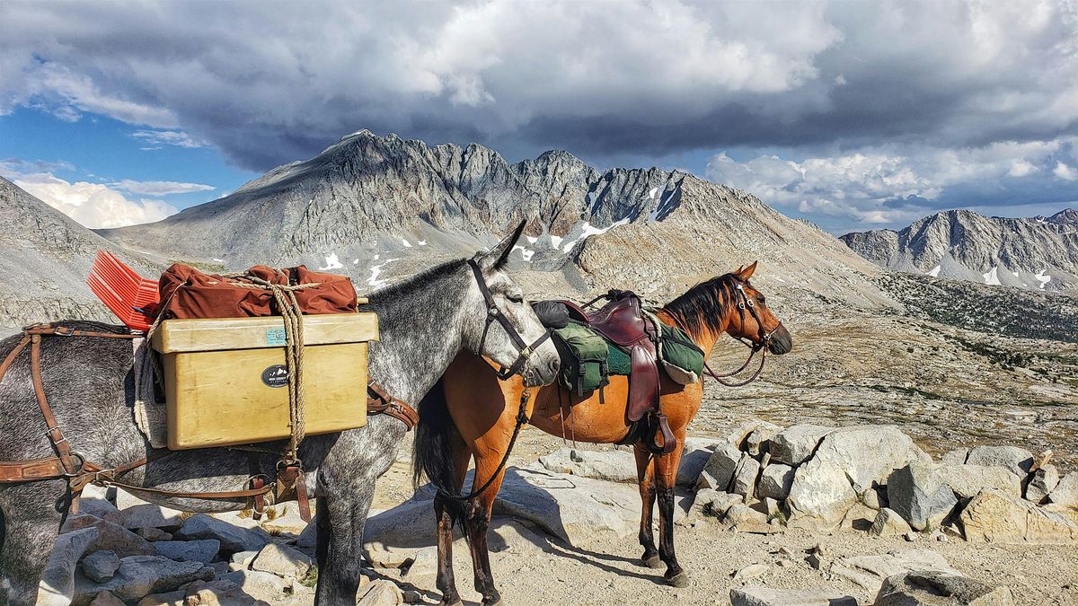 Backcountry Equestrian Camping Workshop and Horse Camp Experience