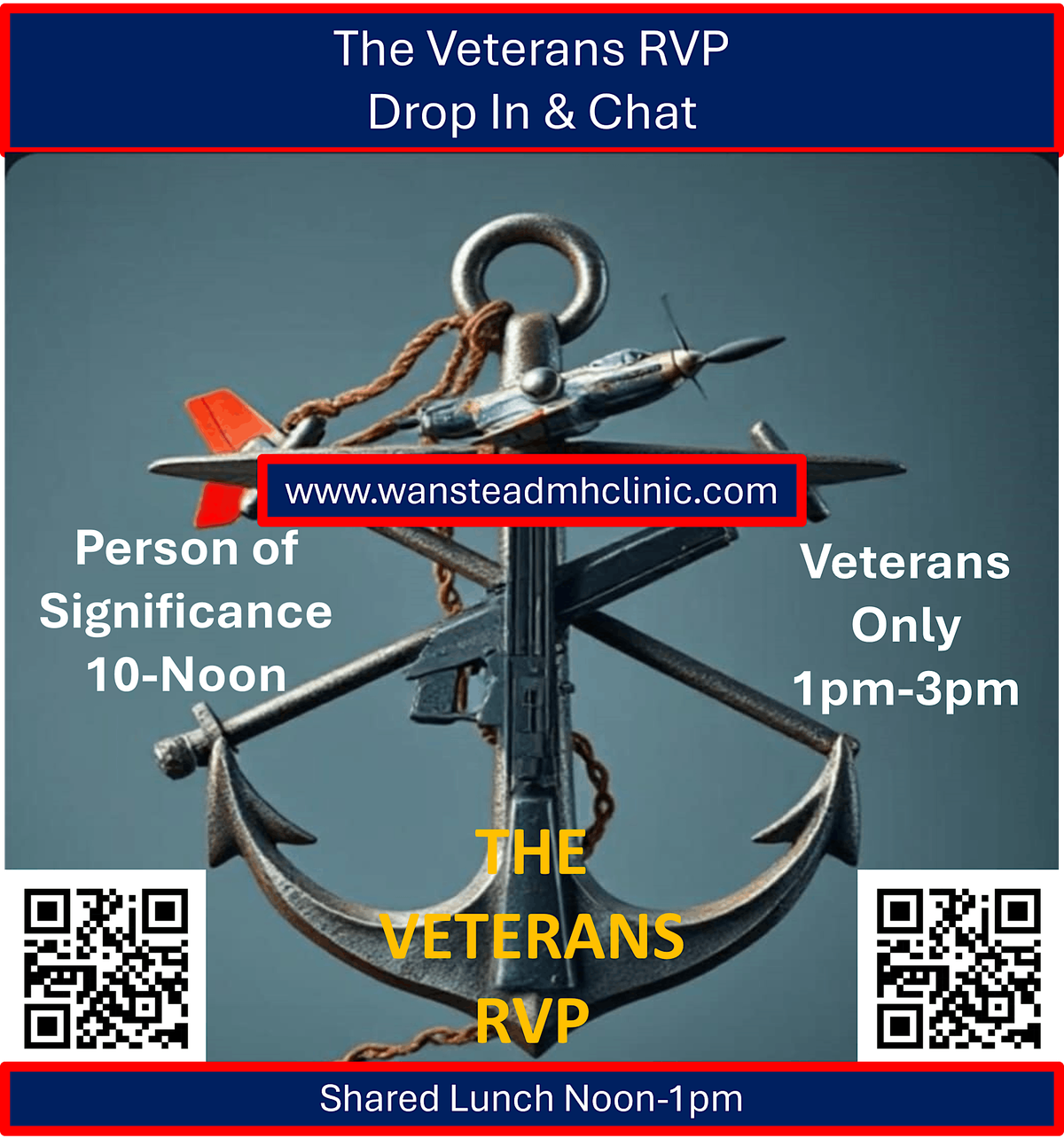 The Veterans RVP Drop In & Chat