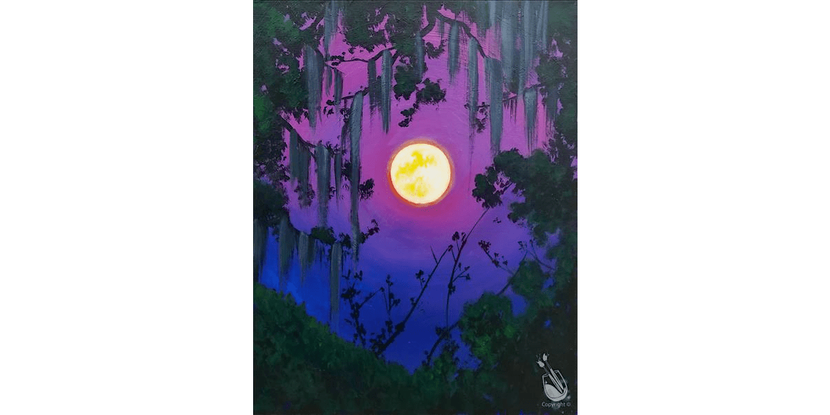 Stunning Moonlight - Paint and Sip in Denver | Classpop!\u2122