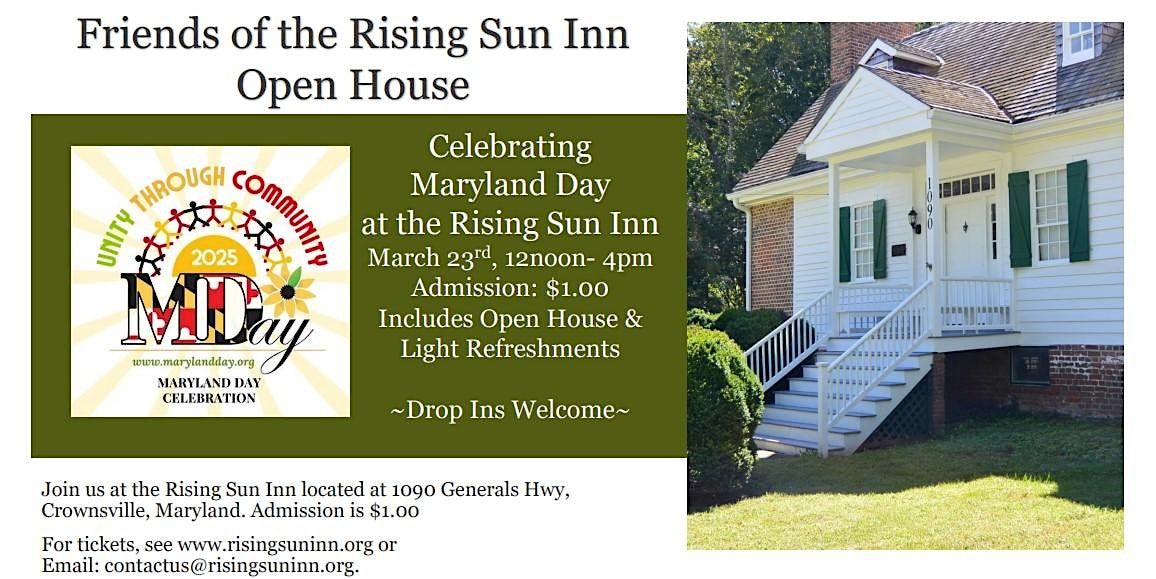 Maryland Day at the Rising Sun Inn