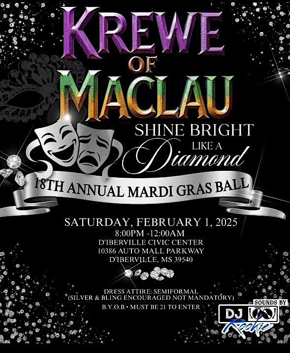 Krewe of MaClau Annual Mardi Gras Ball