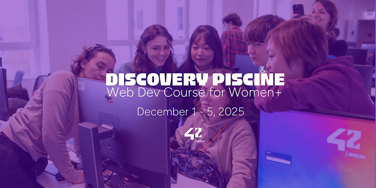 Free Onsite Coding Course for Women+: The Basics of WebDev in 5 days