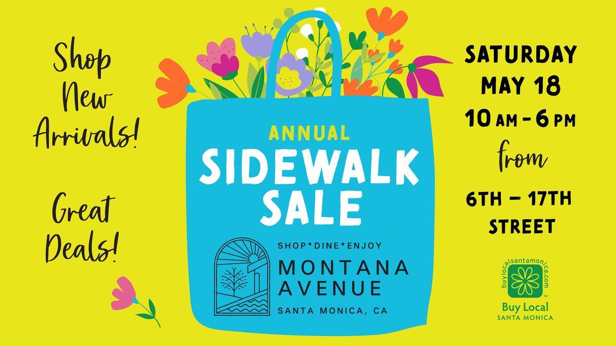 Sidewalk Sale on Montana Avenue \ud83d\udc90