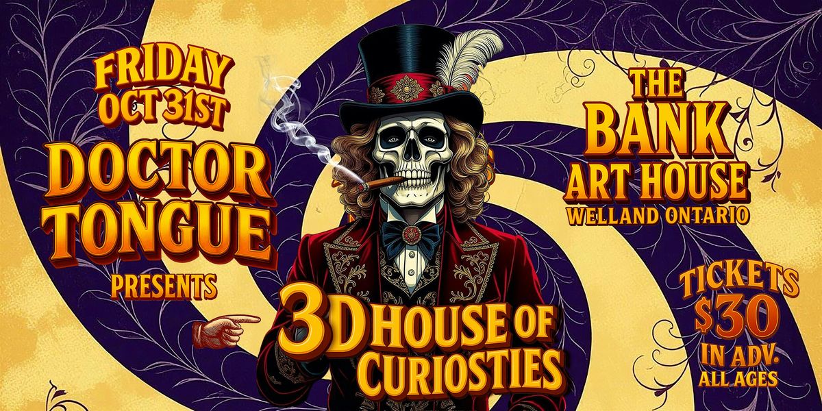 3D House Of Curiosities Halloween Party