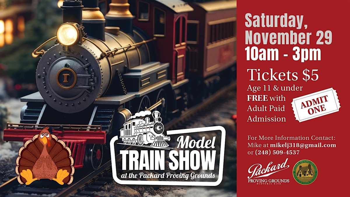 Model Train Show at the Packard Proving Grounds