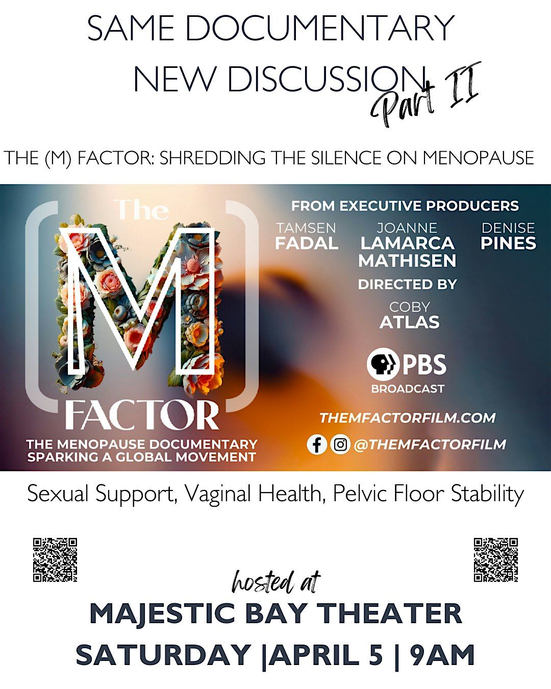 The (M) Factor Screening + Panel Discussion; Part 2