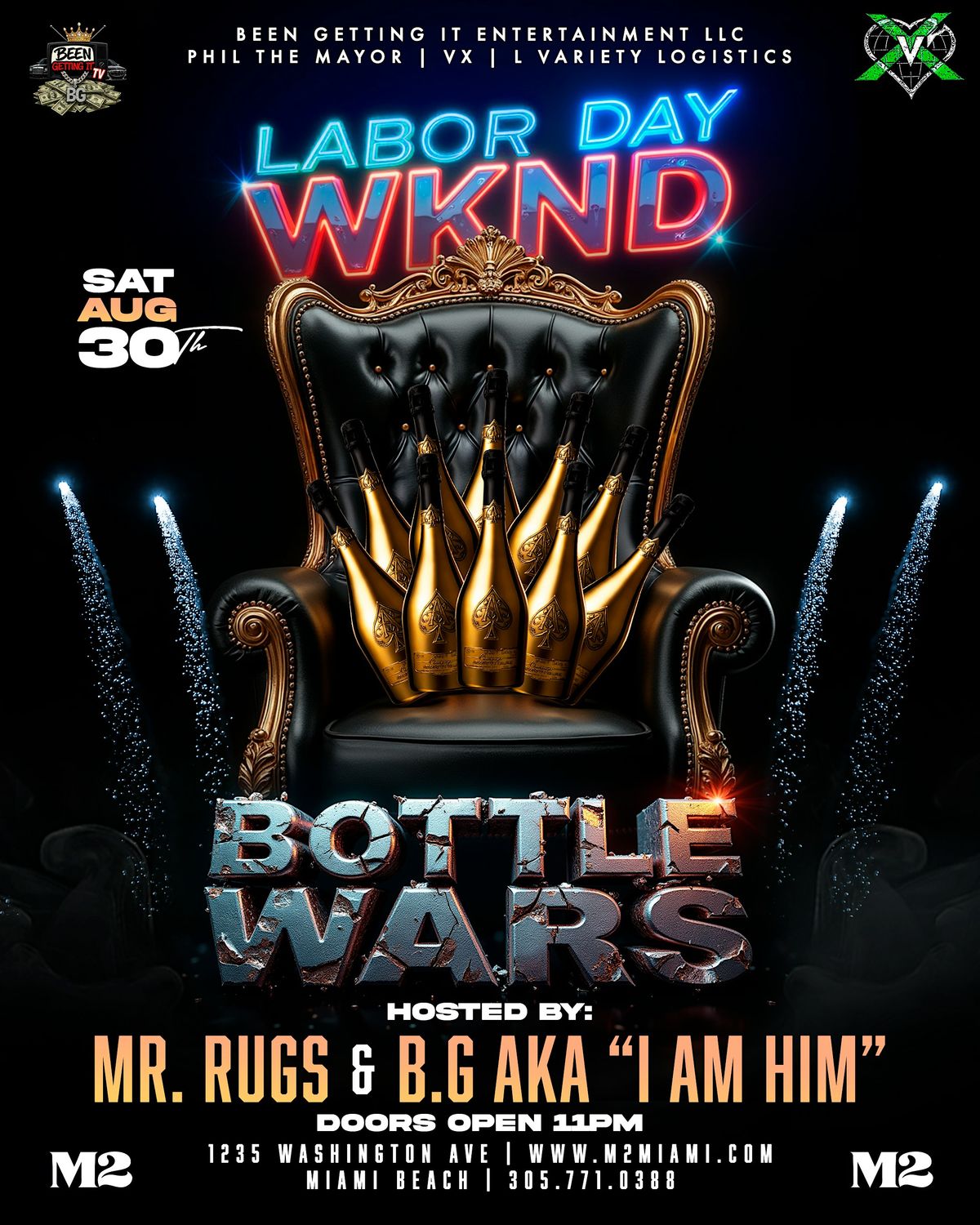 BG & Mr.Rugs Bottle War