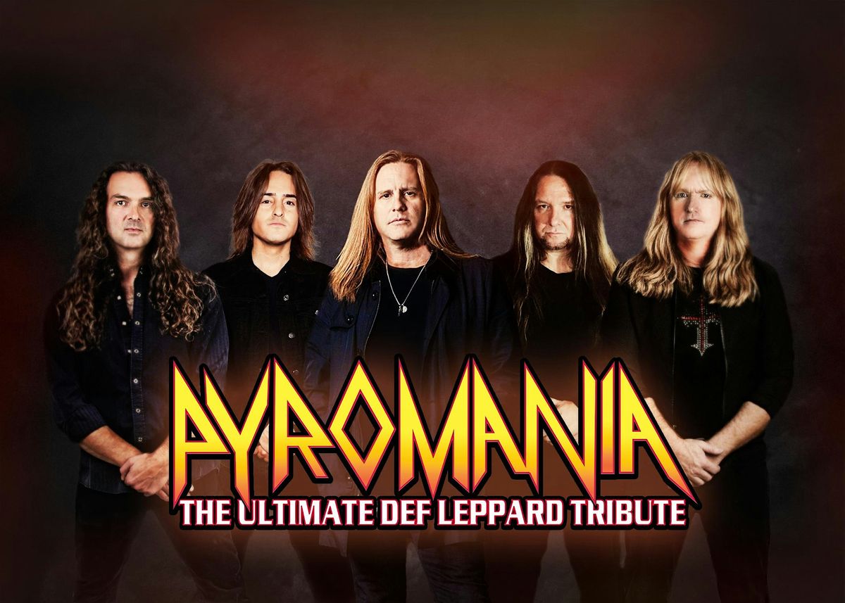 Pyromania the Ultimate Def Leppard Tribute at Crawdads on the Lake!