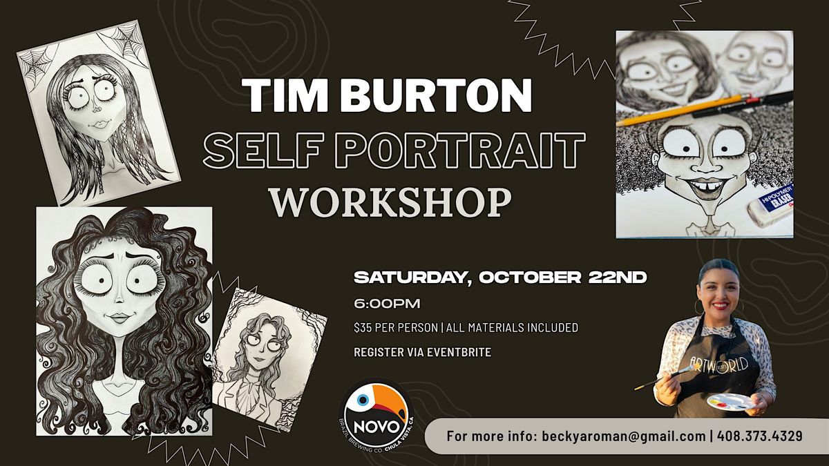 Tim Burton Self Portrait Workshop