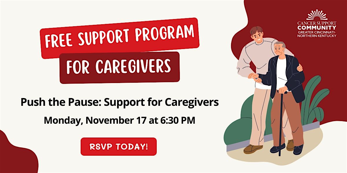 Push the Pause Button: Free Support Program for Caregivers