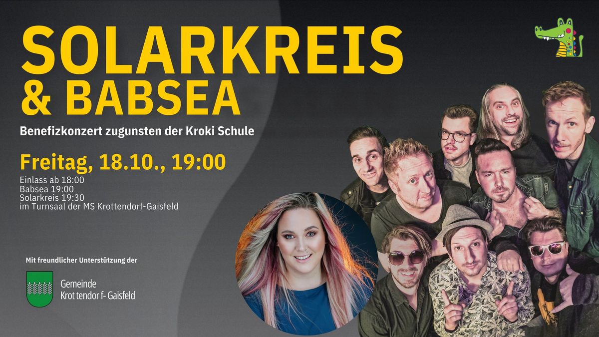 SOLARKREIS & BABSEA Benefizkonzert zugunsten der KroKi-Schule