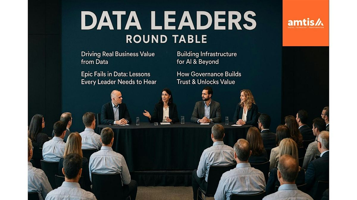 Data Leaders Event - Amtis