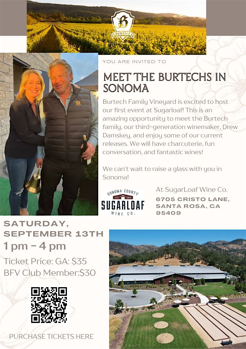 Meet the Burtechs in Sonoma