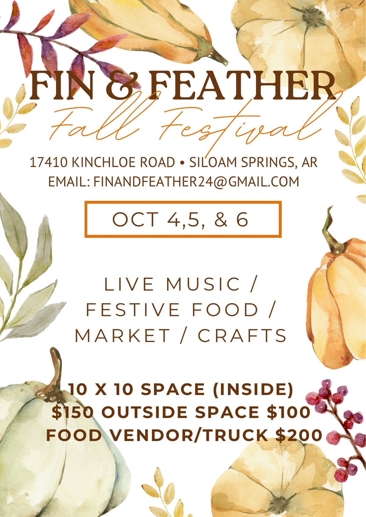 Fin & Feather Fall Festival 