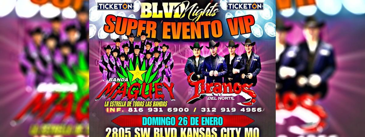 BANDA MAGUEY Y TIRANOS DEL NORTE EN KANSAS CITY