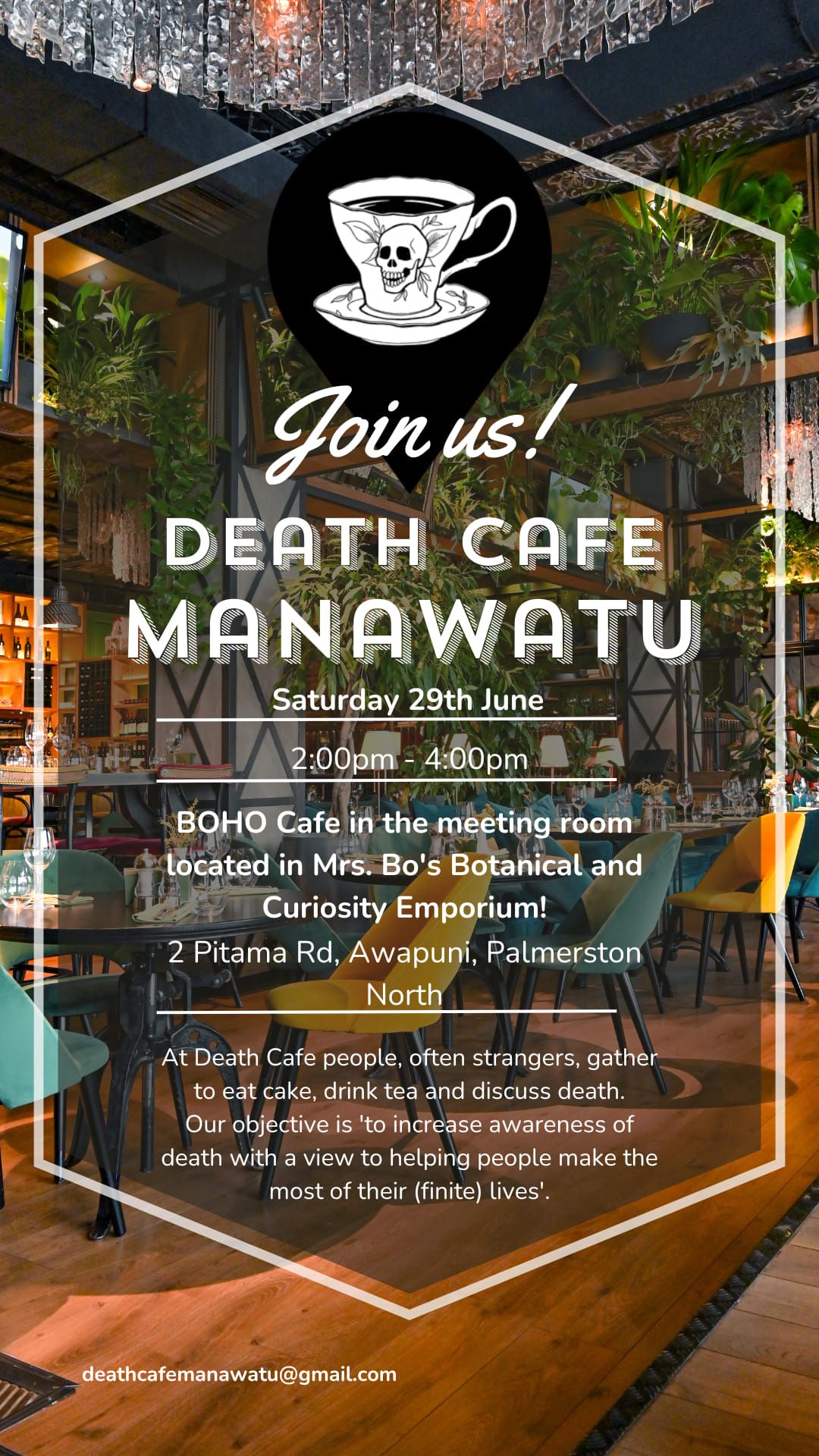 Death Cafe Manawatu June Meeting