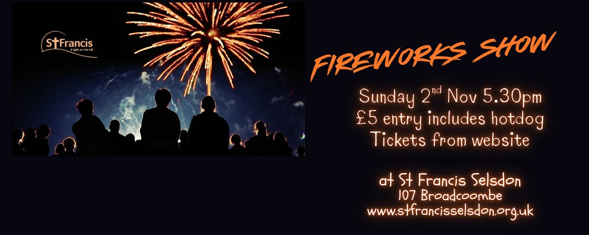 Family Fireworks show