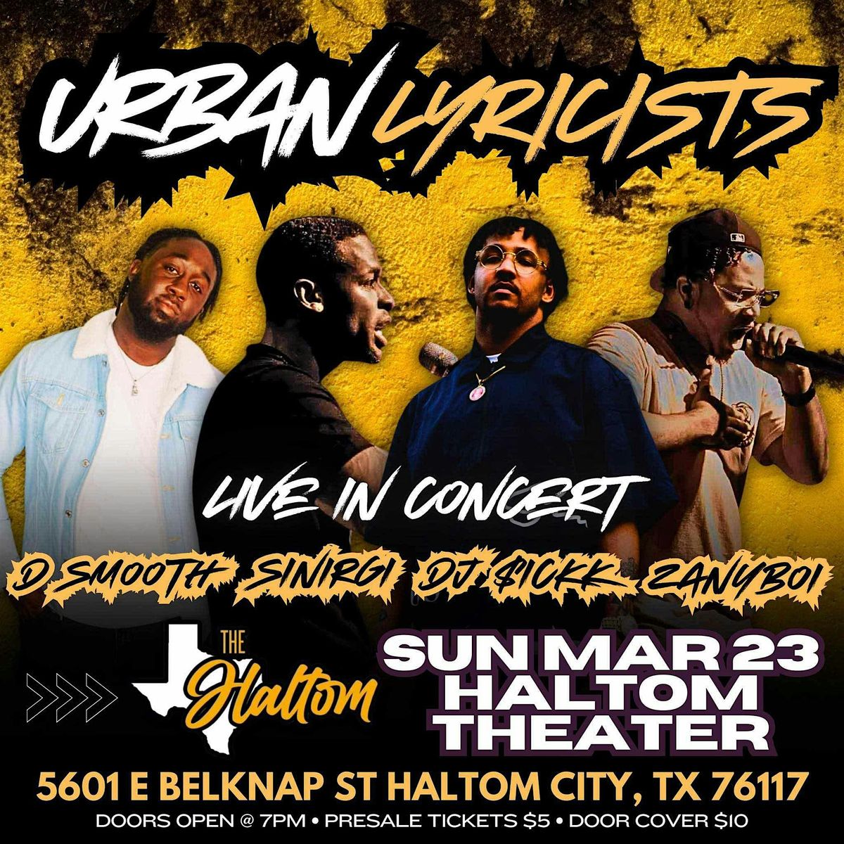 Urban Lyricist Live Concert