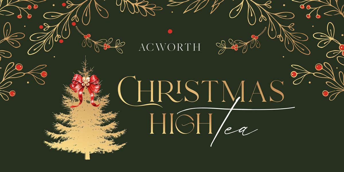 Christmas High Tea  |  Acworth, Zinnia Cafe