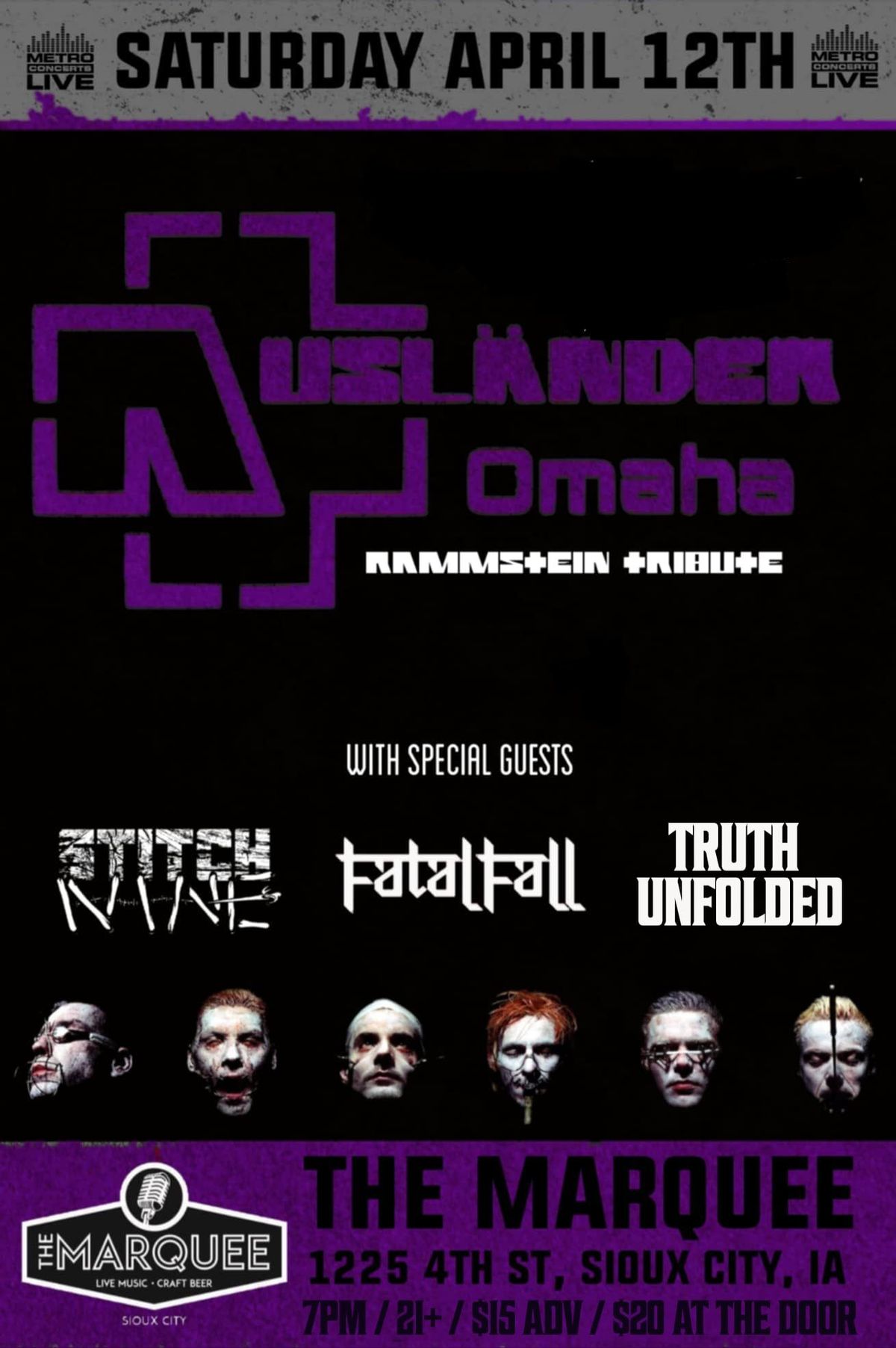 Ausl\u00e4nder Rammstein Tribute at The Marquee