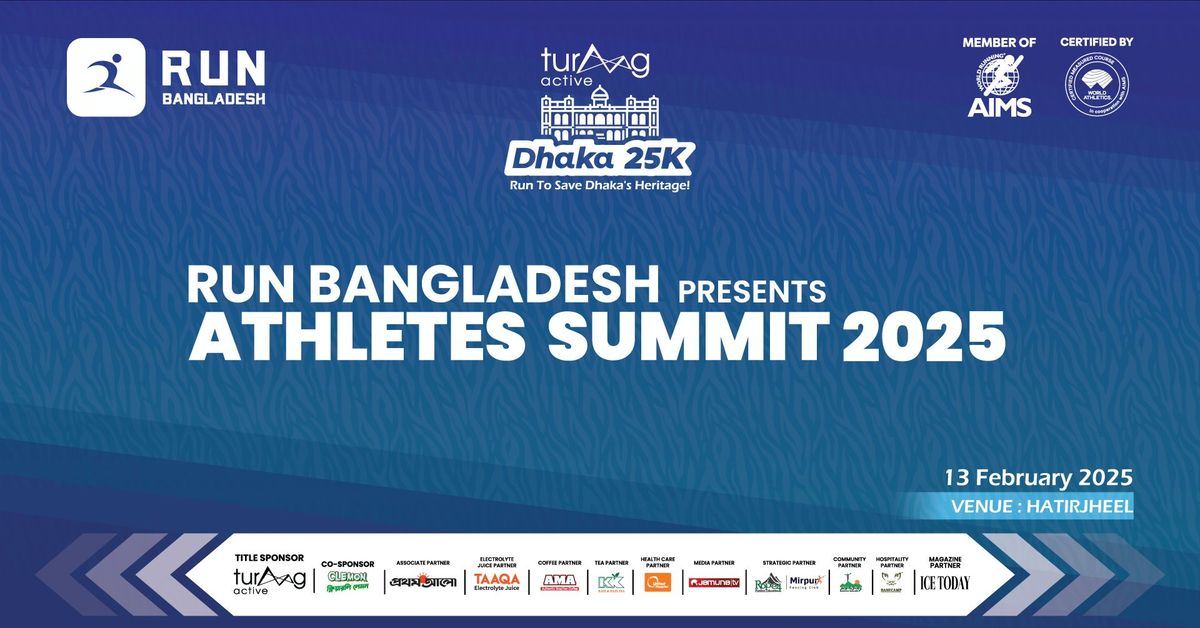 Athletes Summit | Presented By Run Bangladesh