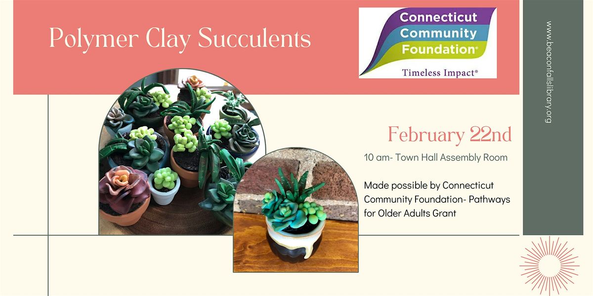 Polymer Clay Succulents