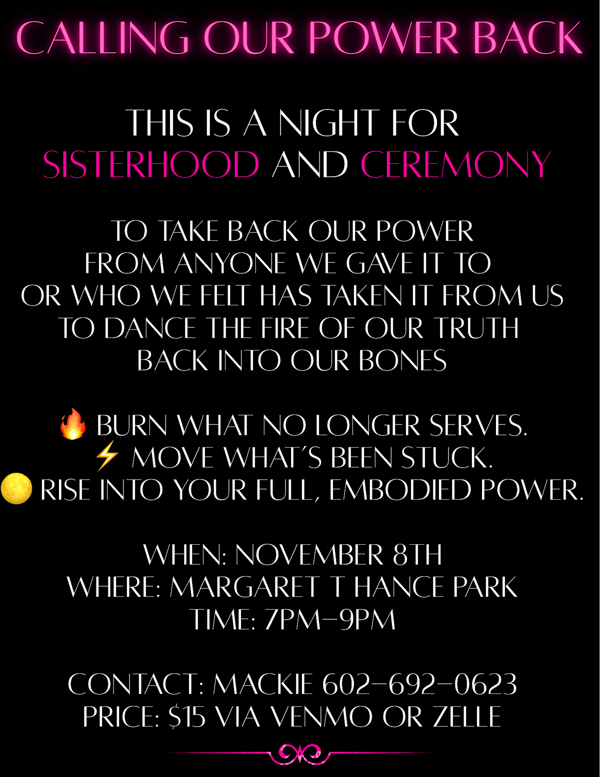 Calling Our Power Back