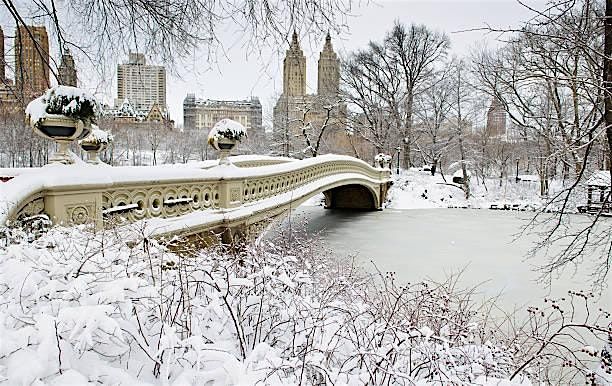 Central Park Loop Winter Fitness Walk