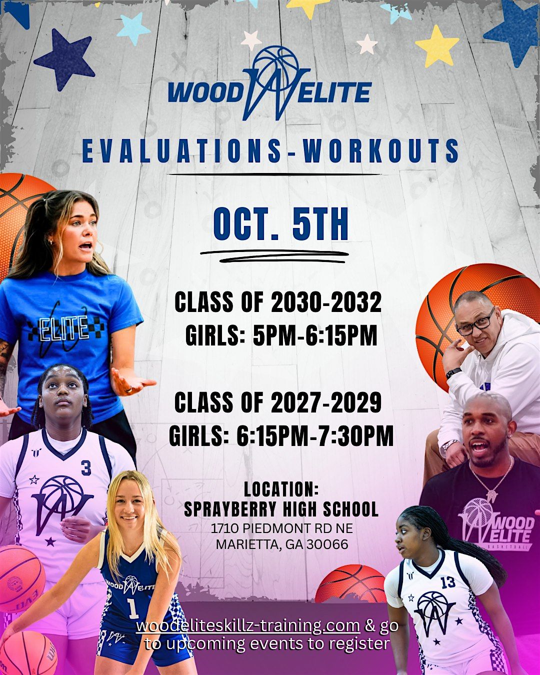Wood Elite Girls Evaluations\/Workout