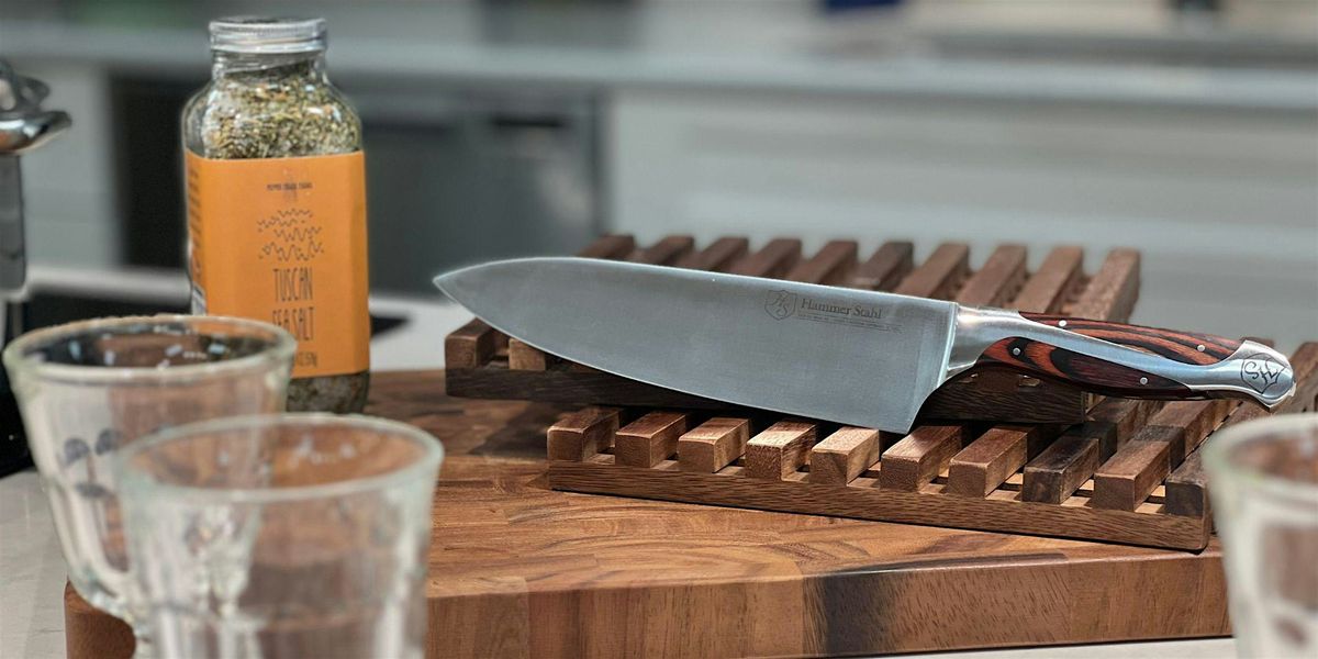 HANDS-ON Knife Skills (+FREE CHEF'S KNIFE)