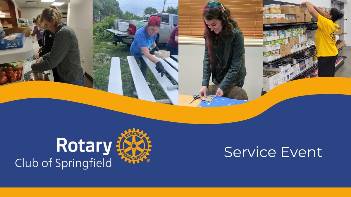 Rotary Club of Springfield Service Event: Care to Learn