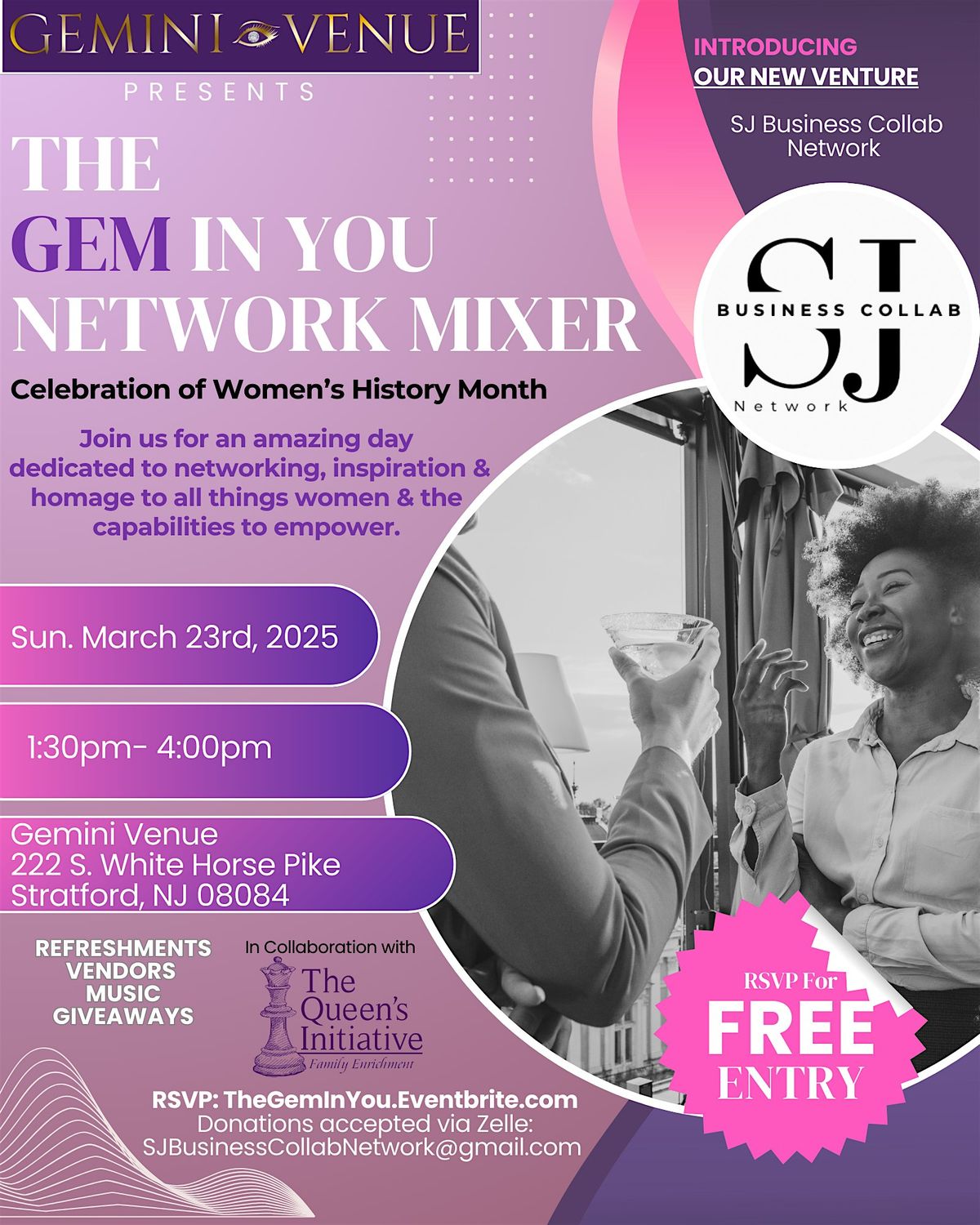 The Gem In You: Womens Empowerment Networking Mixer